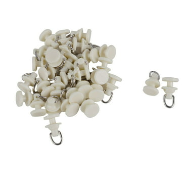 120 x BUTTON SLIDERS for Curtain Track Glides Gliders Runner Slides Carriers NEW